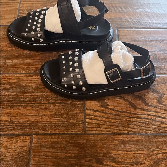 Mudd Alexis Black Studded Sandal - Picture 4 of 5